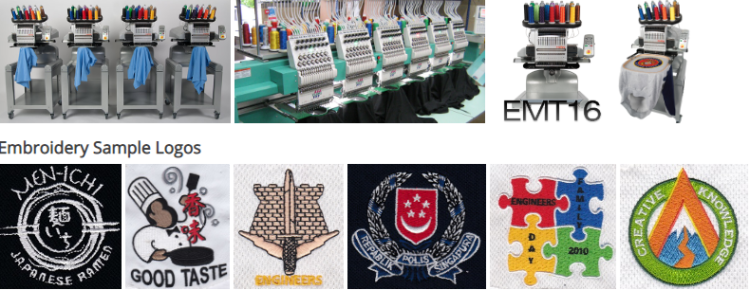 T-Shirt Printing Services in Singapore: Best T-Shirt embroidery services in Singapore